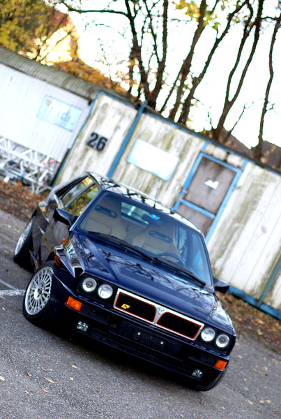 Lancia Delta HF integrale Blu Lord - for sale including Alcantara Leather retrim