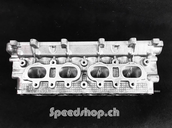 CNC machined Cylinder Head for Lancia Delta HF integrale. Blueprinted and ported flowbench tested for maximum Volumetric Efficiency. Golfball Structure intake port dimpling.