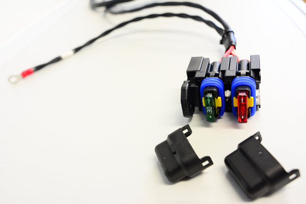 Lancia Delta HF Integrale ECU wiring loom for ignition inejection with high quality genuine AMP and Deutsch connectors for all customers who wants to upgrade the detoriated OEM wiring loom with a Motorsport style loom.