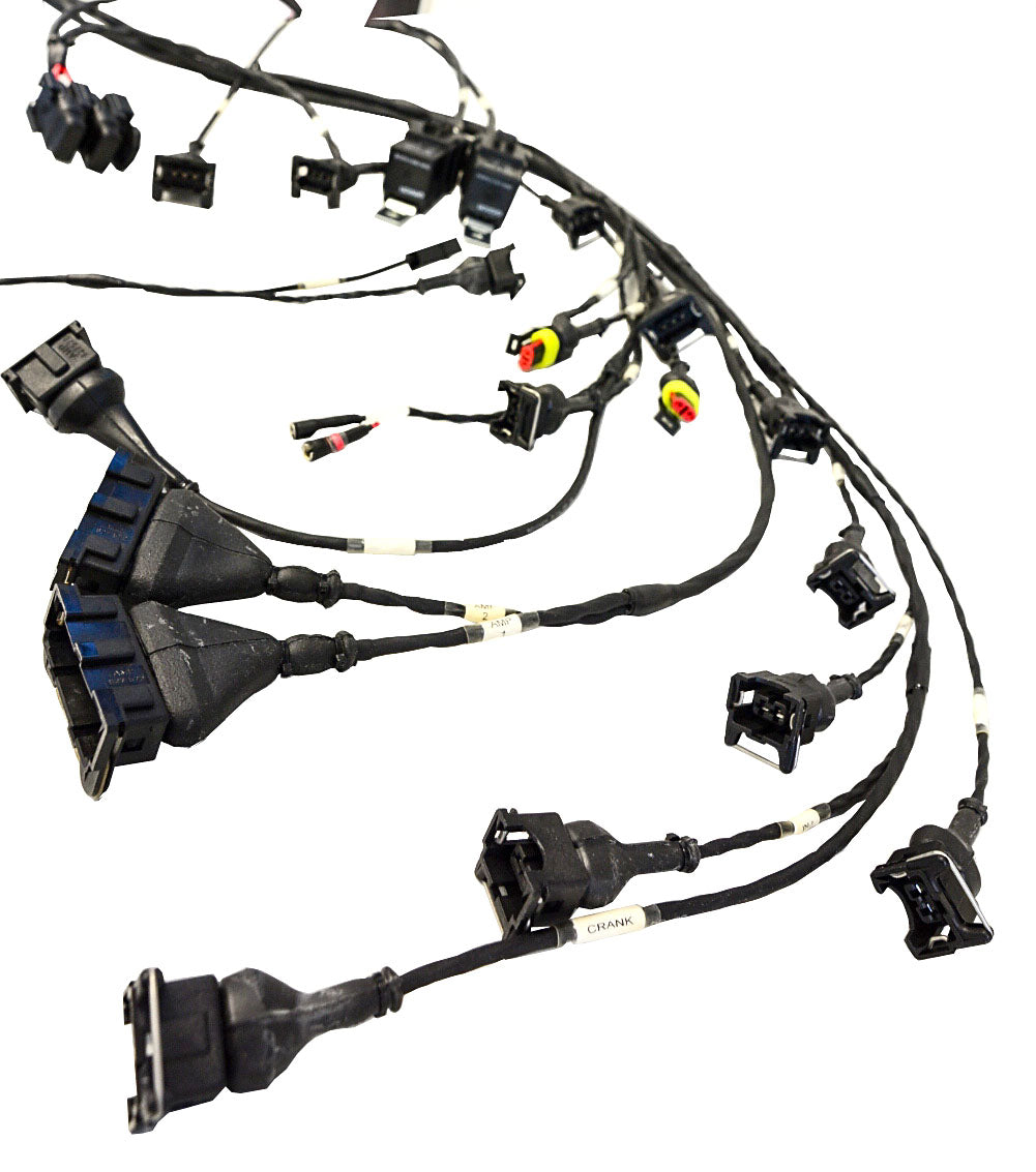 Lancia Delta HF Integrale ECU wiring loom for ignition inejection with high quality genuine AMP and Deutsch connectors for all customers who wants to upgrade the detoriated OEM wiring loom with a Motorsport style loom.