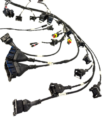 Lancia Delta HF Integrale ECU wiring loom for ignition inejection with high quality genuine AMP and Deutsch connectors for all customers who wants to upgrade the detoriated OEM wiring loom with a Motorsport style loom.