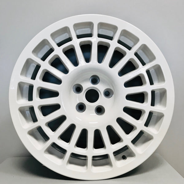 Lancia Delta HF integrale Speedline Montecarlo Style in white 5x98