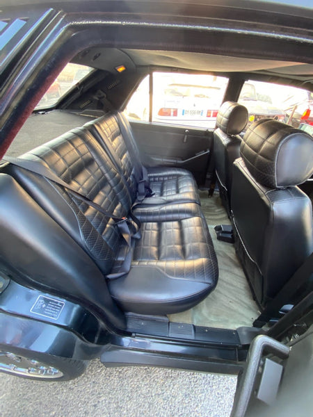 Lancia Delta HF integrale 16V Cluster Rear Seats Black Leather