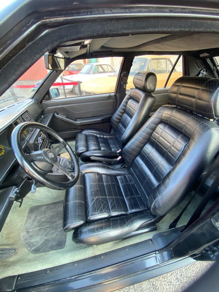 Lancia Delta HF integrale 16V Cluster Recaro Front Seats Leather Black