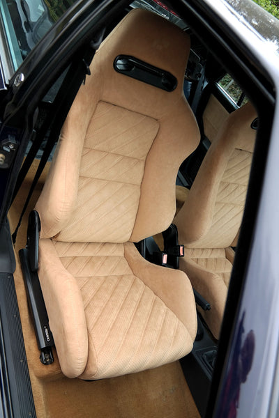 Lancia Delta HF integrale EVO Blu Lord Beige interior