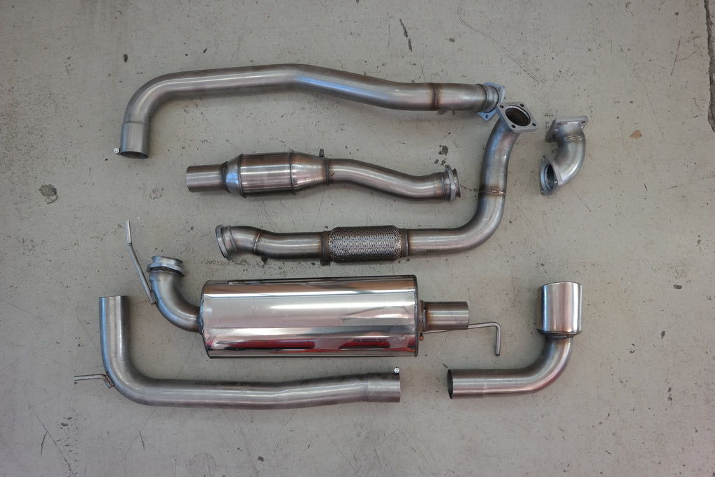 Tuyau D'échappement Pour Lancia Delta I 2.0 16V HF Integrale — Neuf, Référence MTS, Côté Avant