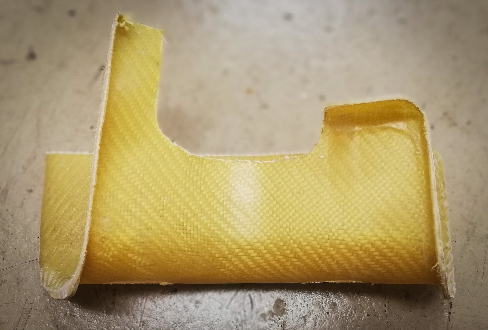 Lancia Delta HF Fuel Filler Tube Cover in GRP