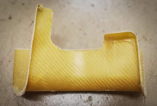 Lancia Delta HF Fuel Filler Tube Cover in GRP