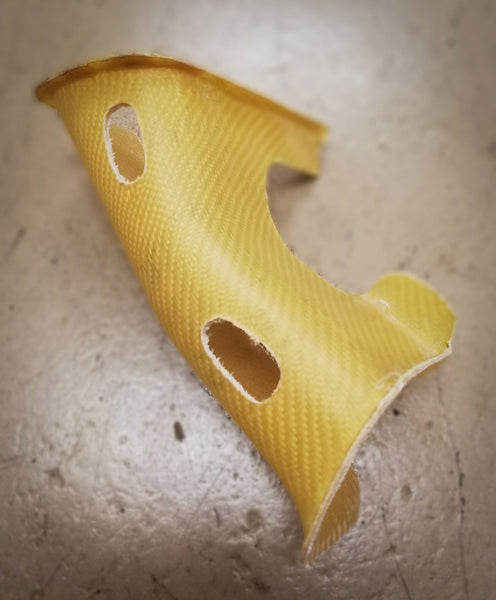 Lancia Delta HF Fuel Filler Tube Cover in GRP