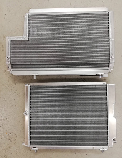 Lancia Delta HF integrale Safari Road Water Radiator Comparsion