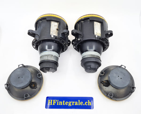 Lancia Delta HF integrale EVO yellow french headlights 