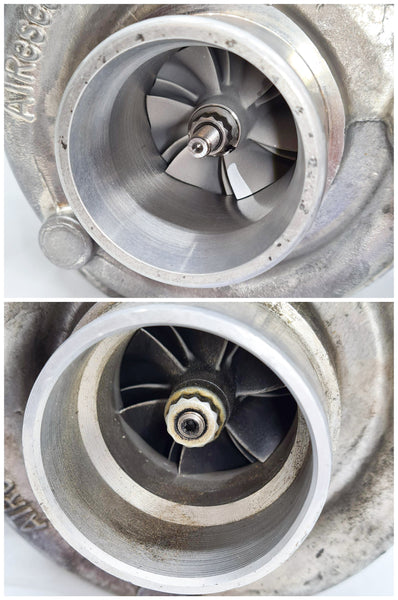 Lancia Delta T3 Turbo Comparison Stock vs. Kit 280HP Compressor intake