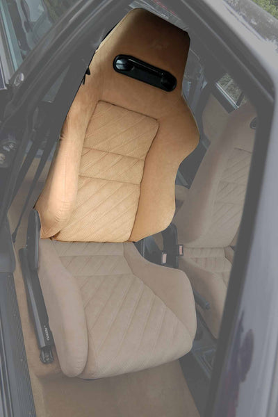 Recaro Speed Backrest Lancia Delta Beige Alcantara