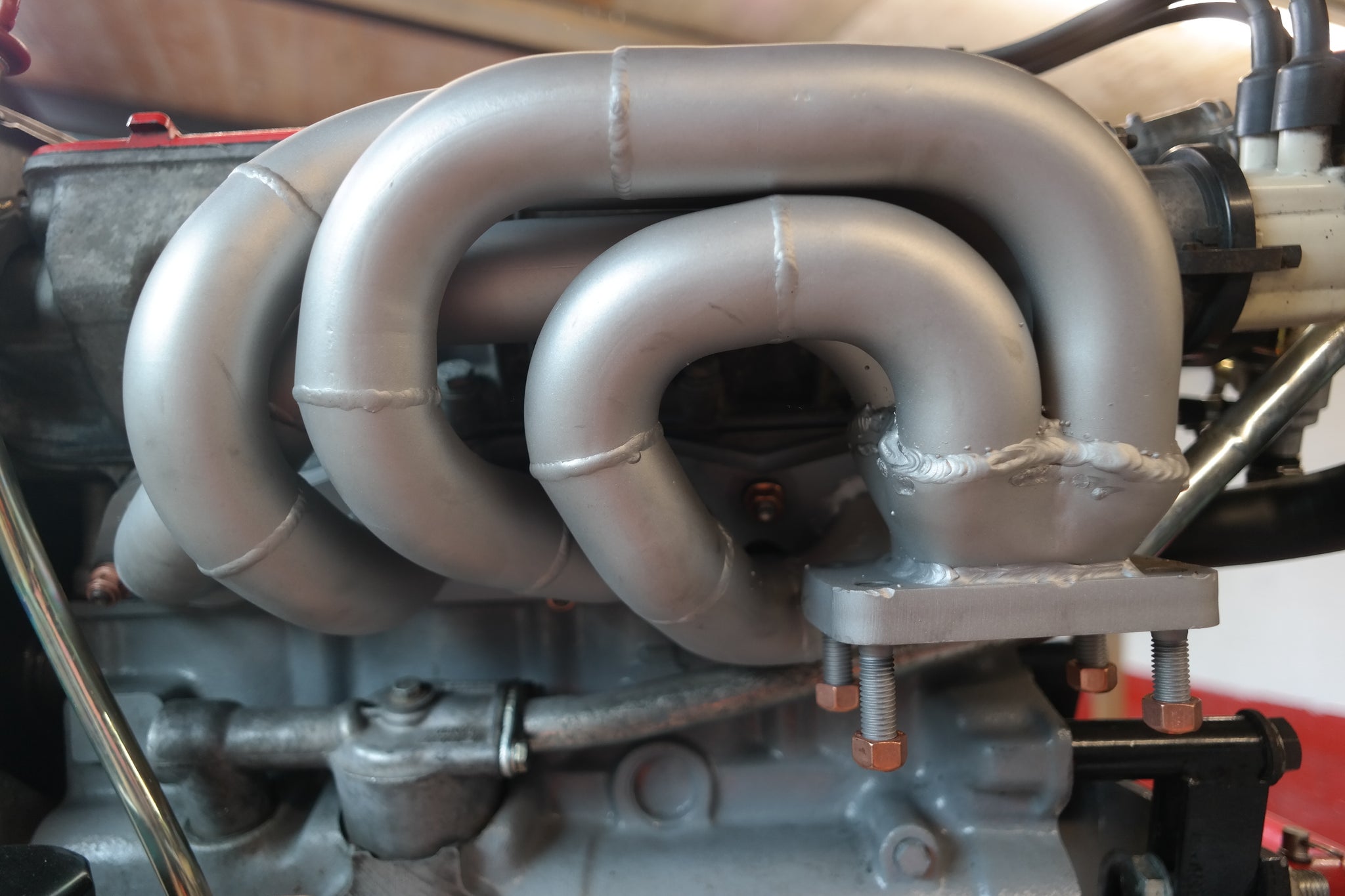 Lancia Delta 8V Exhaust Manifold T3 shot peened