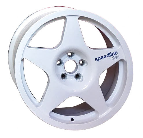 Lancia Delta Speedline Champion Wheels in 8x17 and white color